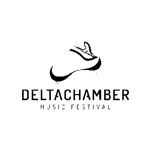 Logotipo del Deltachamber Music Festival como cliente de Maldito Studio
