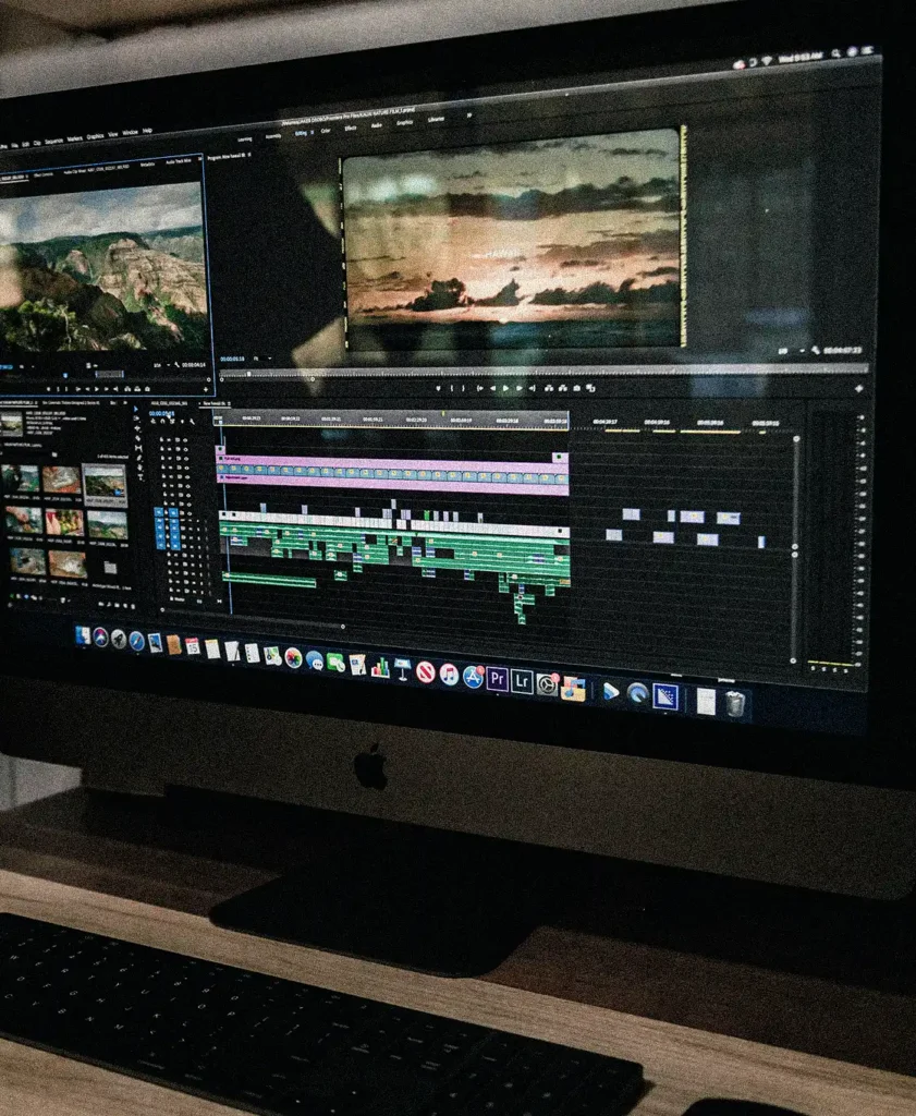 edición de vídeo en postproducción audiovisual con software profesional